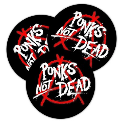 Набор костеров - Punks Not Dead (3 шт.)