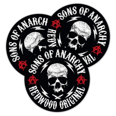 Набор костеров - Sons of Anarchy (3 шт.)