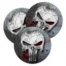 Набор костеров - The Punisher Skull (3 шт.)