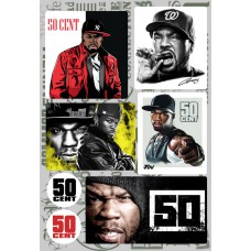 Наклейки - стикерпак - 50 Cent