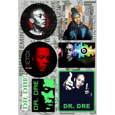 Наклейки - стикерпак - Dr. Dre