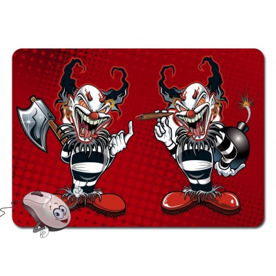 Коврик для мышки - Evil Clown (Злой Клоун)