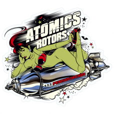 Наклейка Atomics Rotors