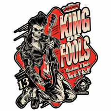 Наклейка  King Of Fools