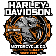 Наклейка  Harley Davidson Motorcycle