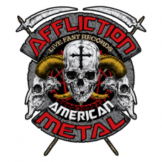 Наклейка Affliction Metal