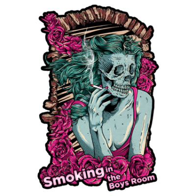 Наклейка Smoking Skull