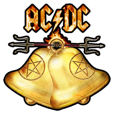 Наклейка AC DC