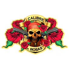 Наклейка Calibre De Rosas