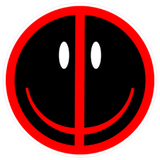 Наклейка Deadpool Smile