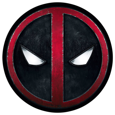 Наклейка Deadpool Logo