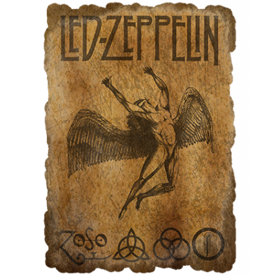 Наклейка Led Zeppelin