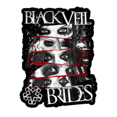 Наклейка  Black Veil Brides